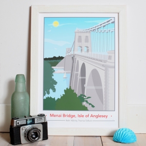 Menai Bridge, Anglesey Day UK copy